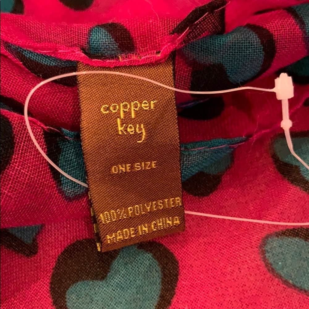 Copper Key scarf - Picture 3 of 5